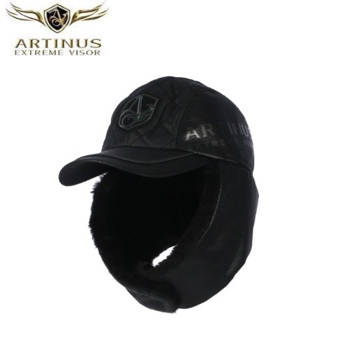 [아티누스] AC-399 블랙 낚시 동계 모자